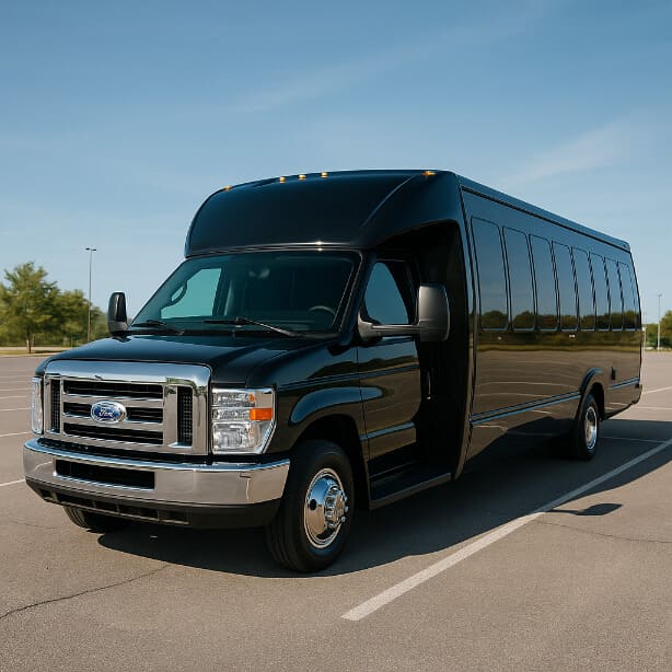 Charter Bus Rental Port Arthur 18 Passenger Minibus