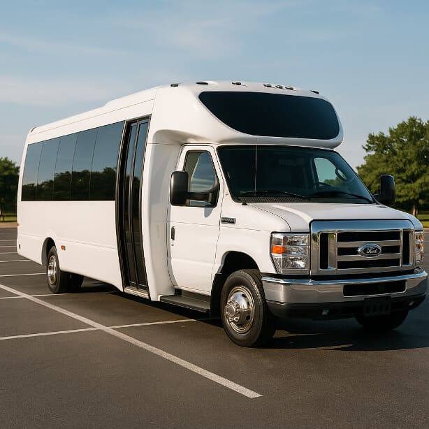 Charter Bus Rental Port Arthur 20 Passenger Minibus